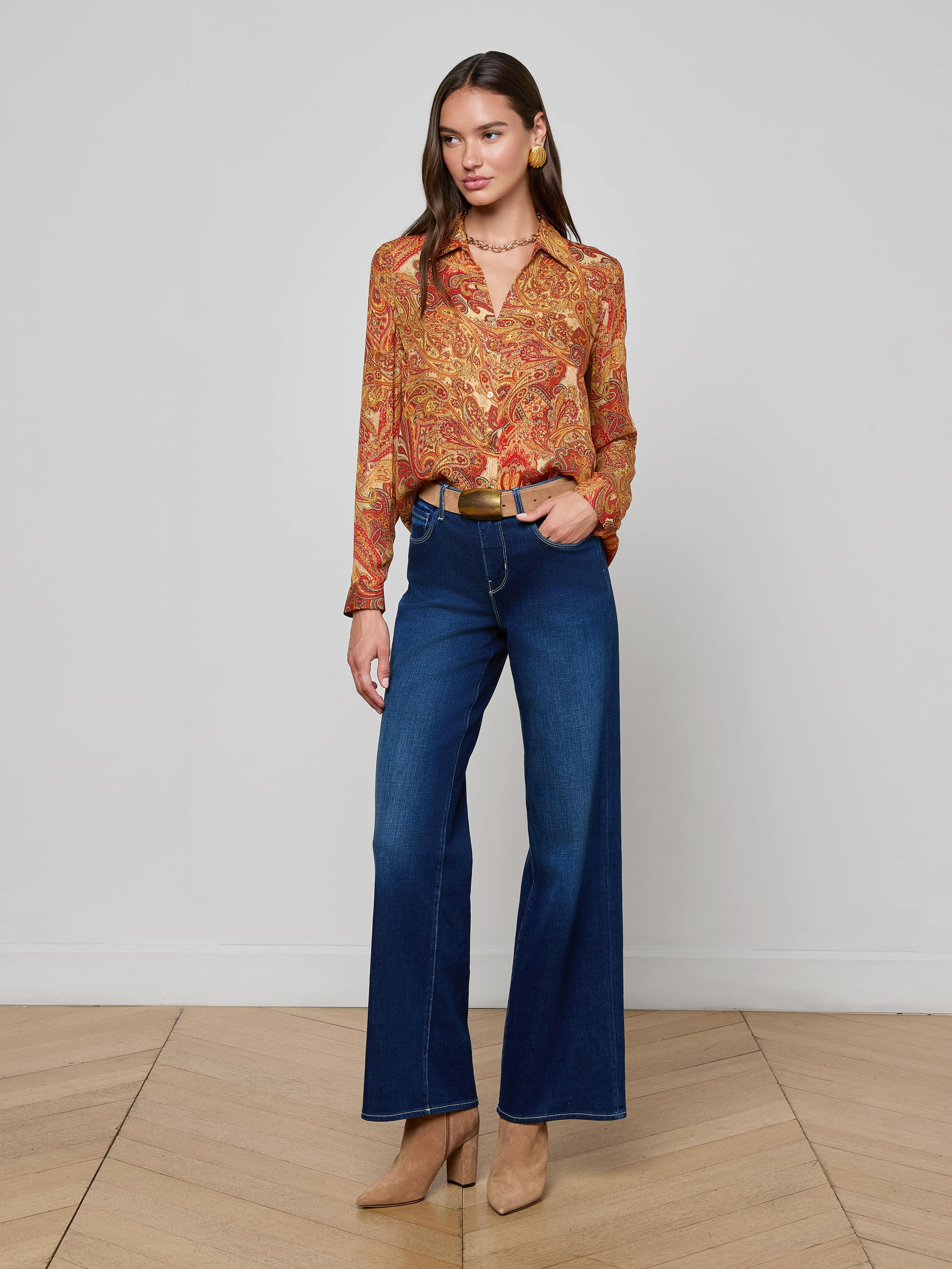 Nina Silk Blouse - 4