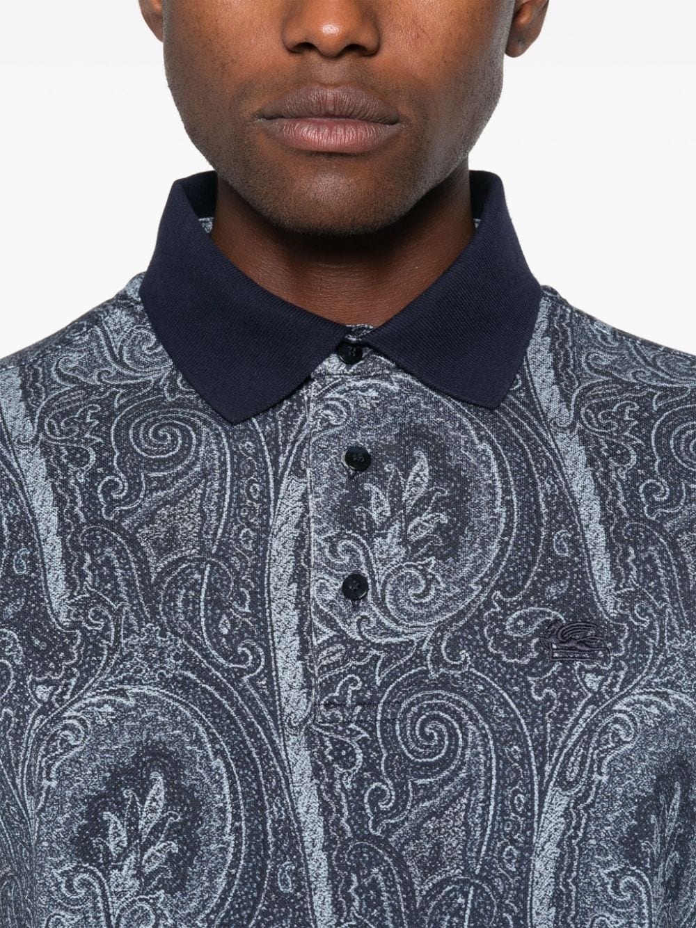 Etro paisley-print polo shirt | REVERSIBLE
