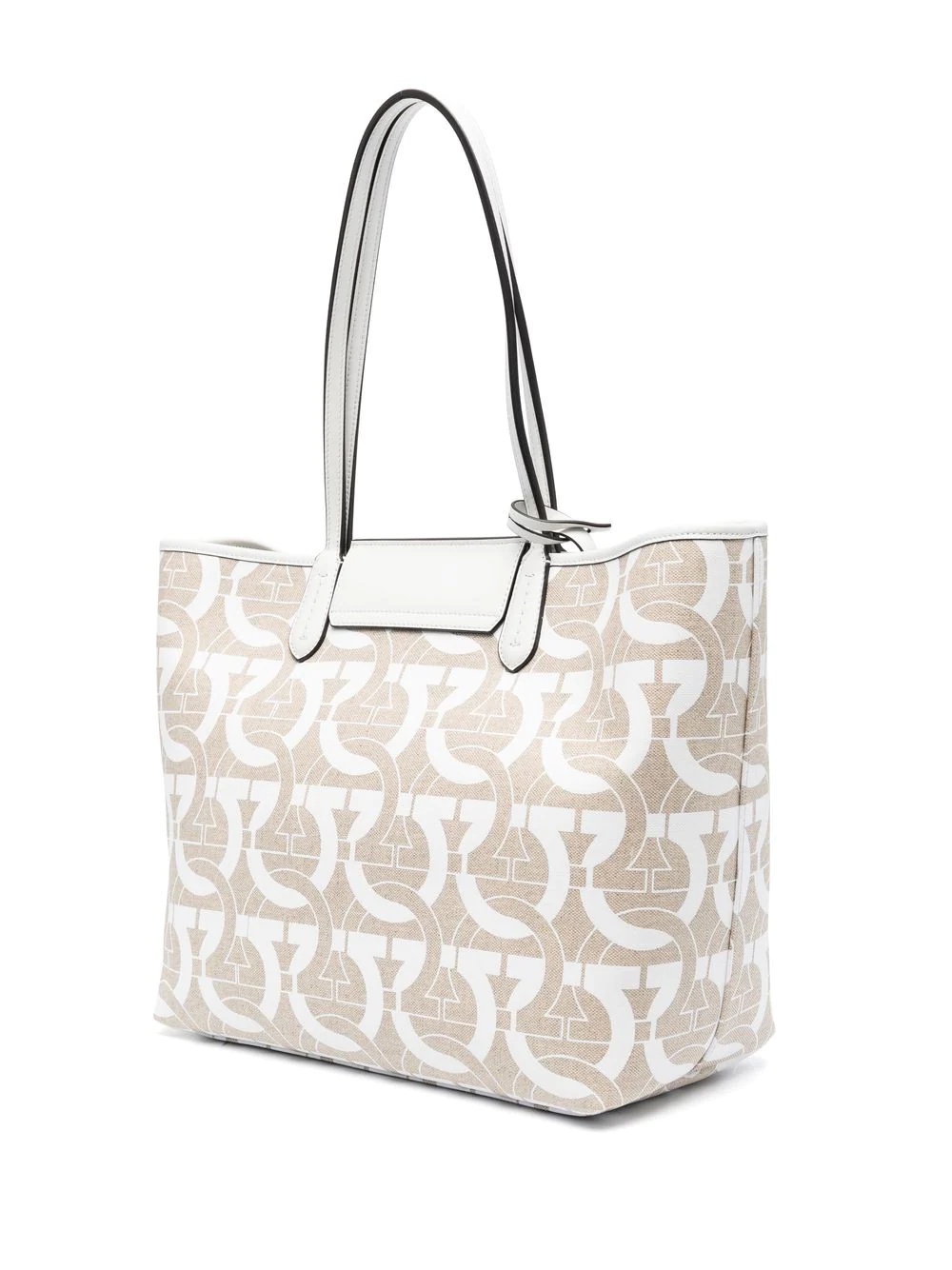 Gancini-print shoulder bag - 3