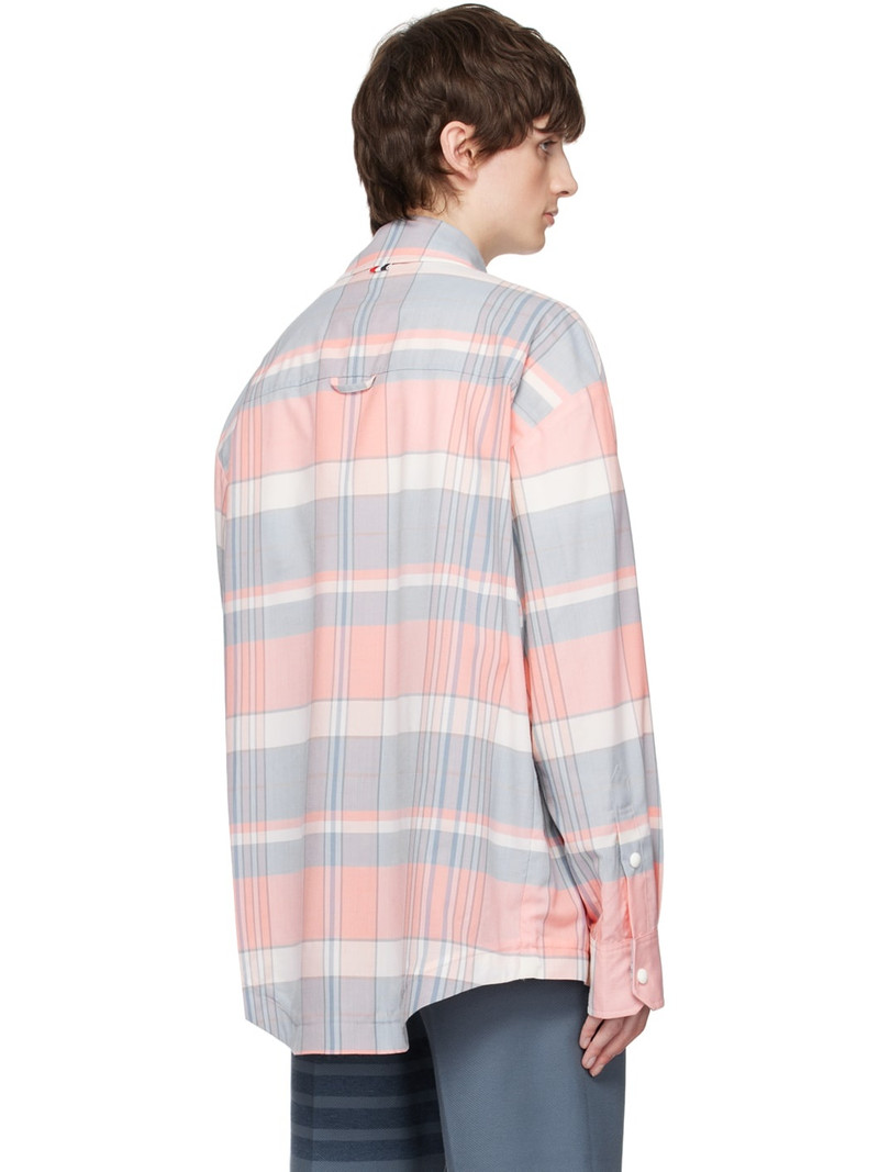 Pink & Blue Oversized Shirt 3