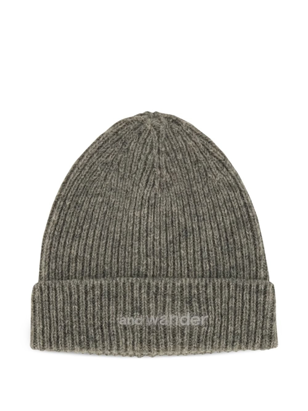 ribbed-kint beanie - 1
