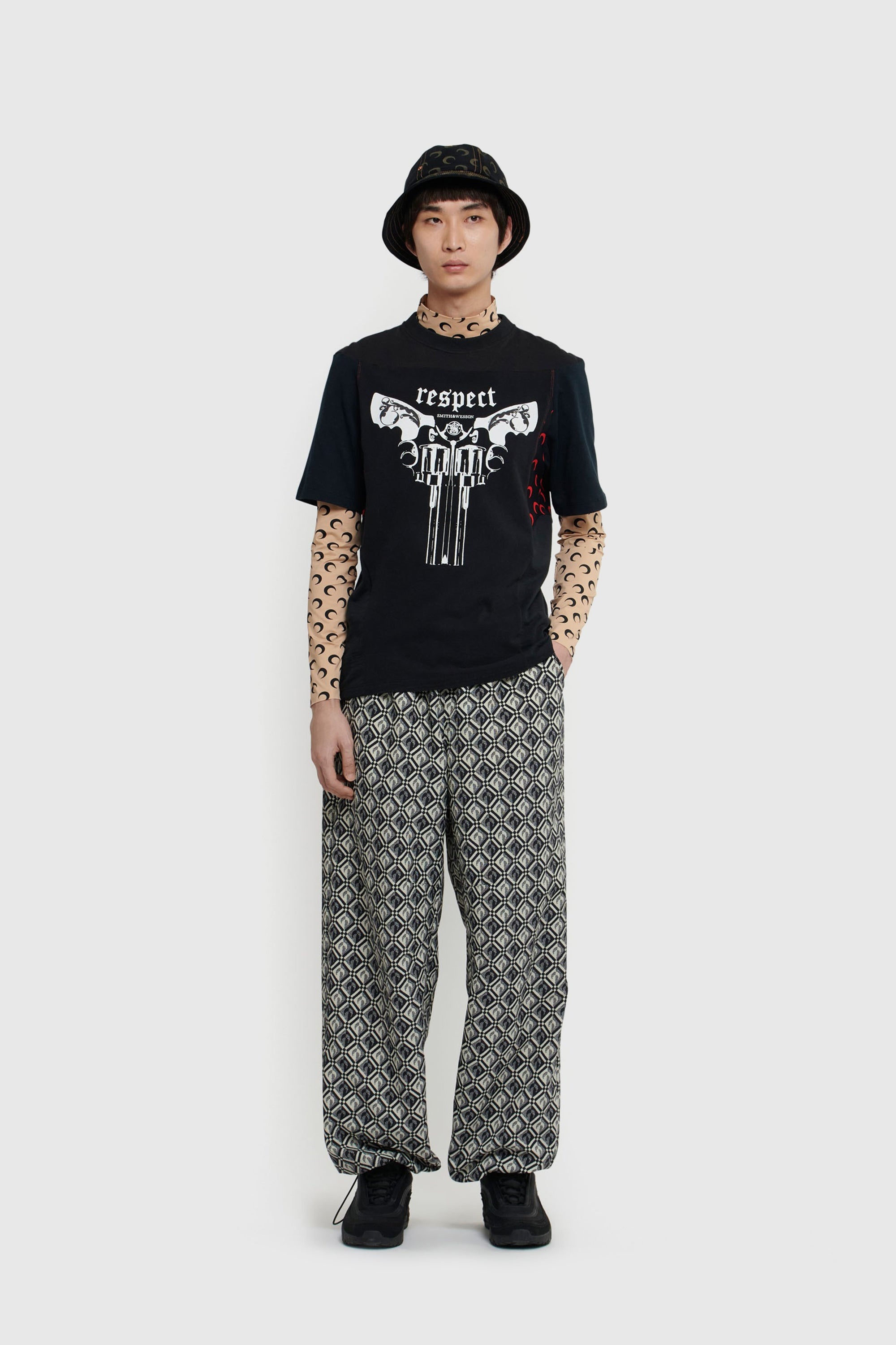 Unisex Moon-Panel Graphic T-Shirt - 2