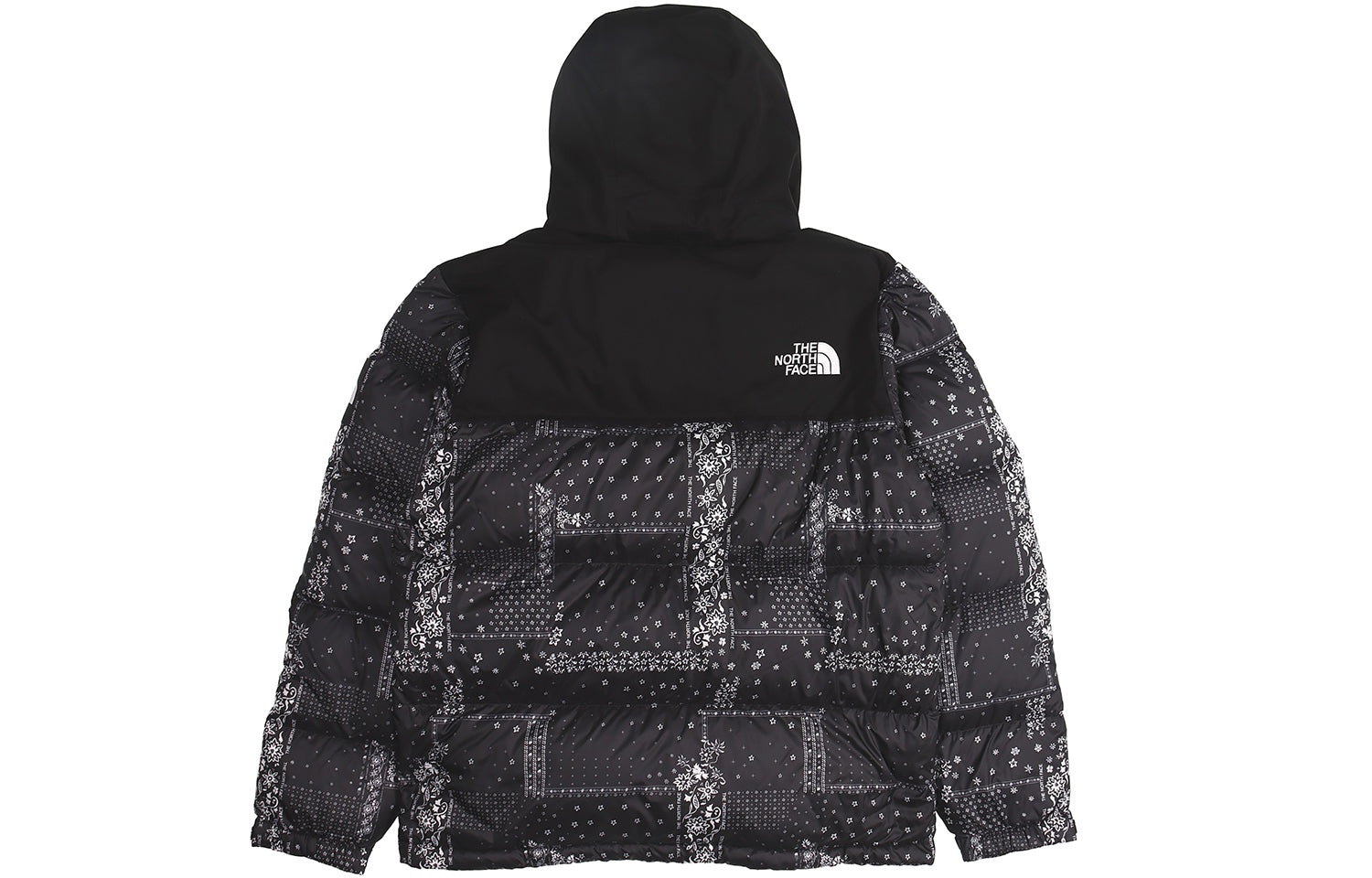THE NORTH FACE Label Bandana Nuptse 'Black' NJ1DL60J - 2