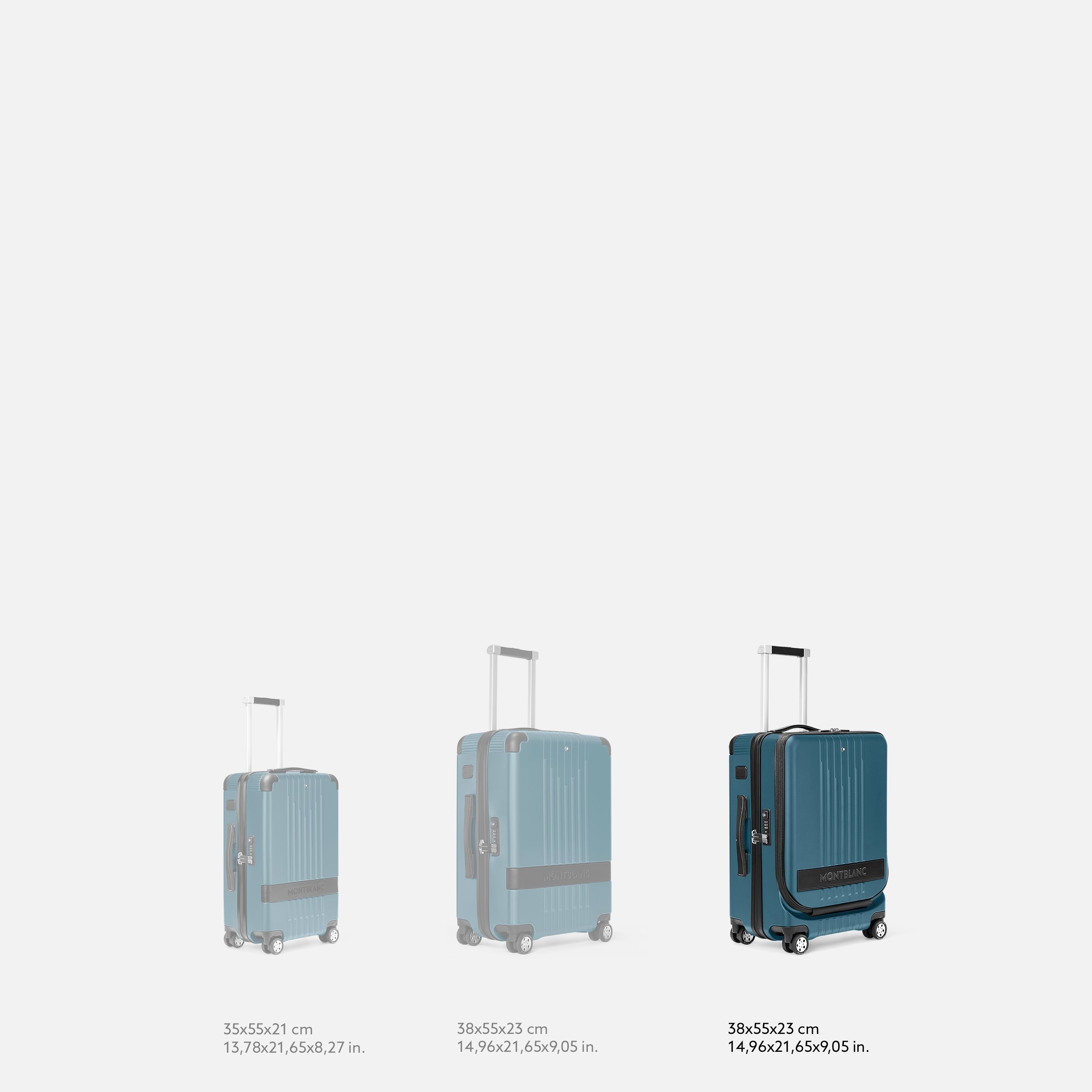 #MY4810 cabin trolley with front pocket - 9