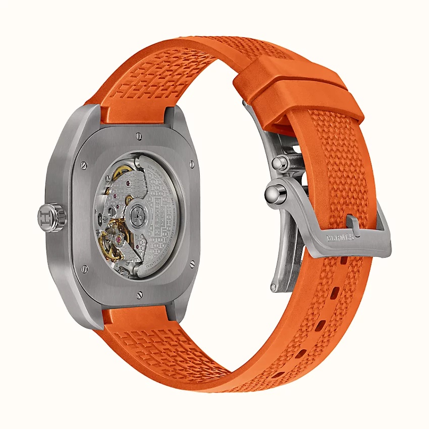 Hermes H08 watch, 39 x 39 mm - 4