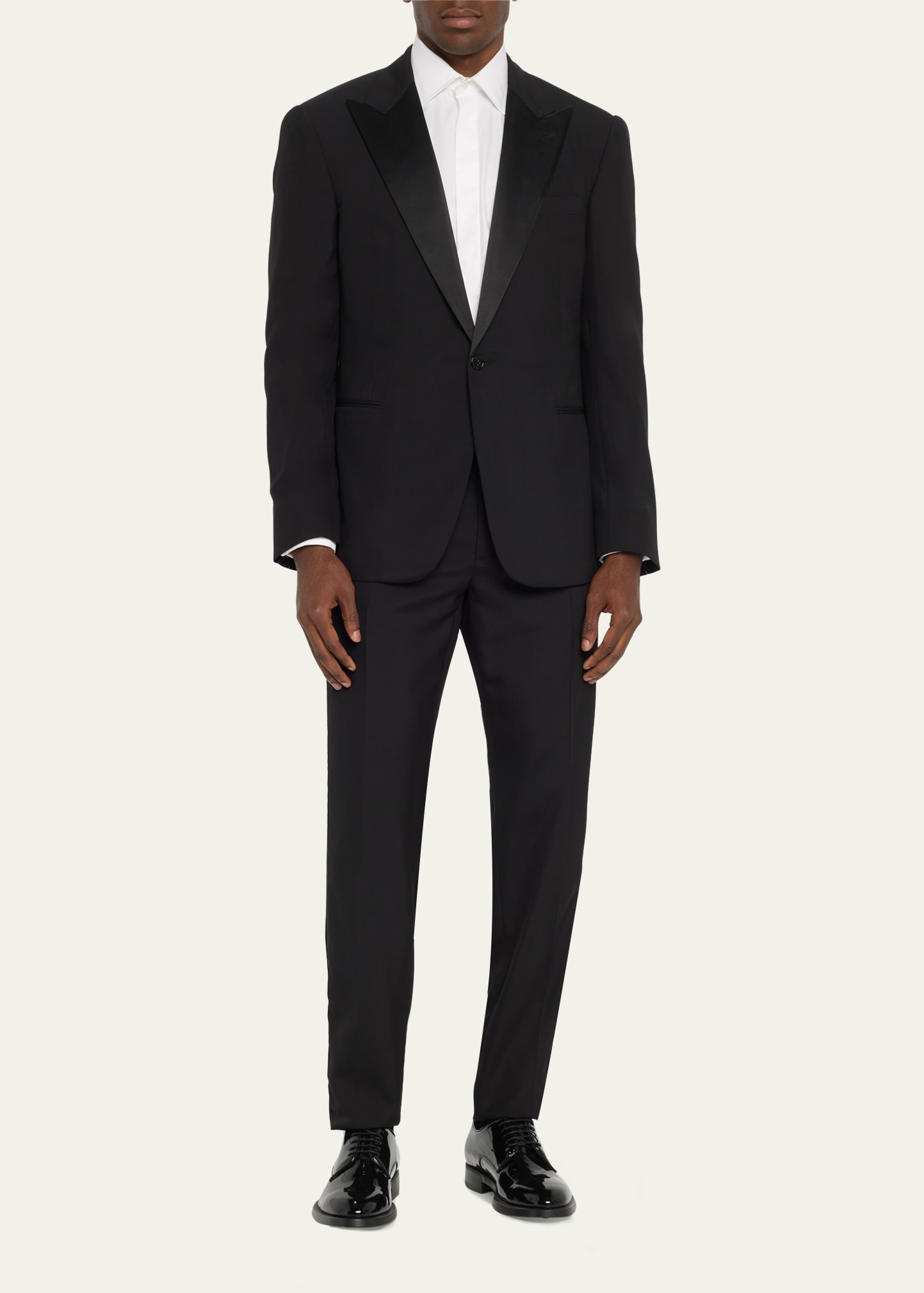 Men's Polo Tailored Wool Barathea Tuxedo - 2