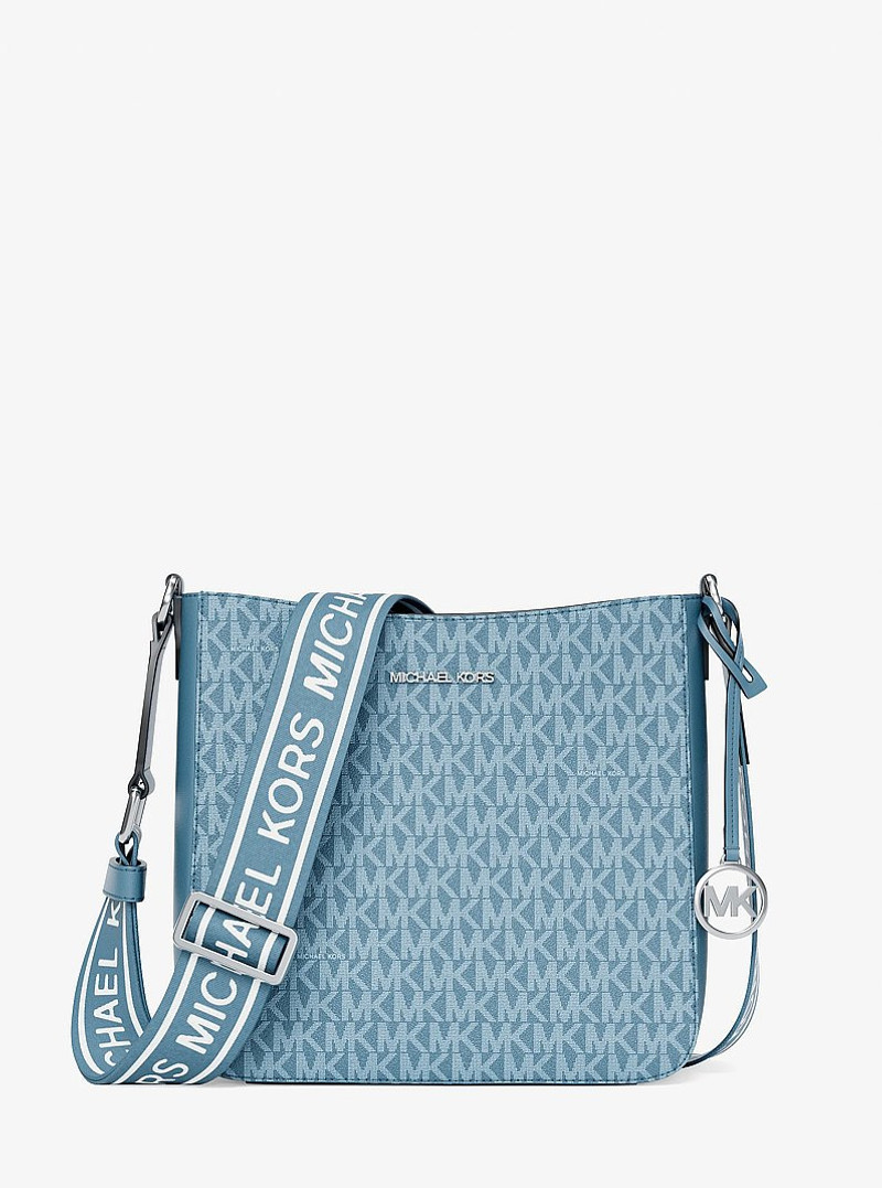 Jet Set Signature Logo Messenger Bag 1