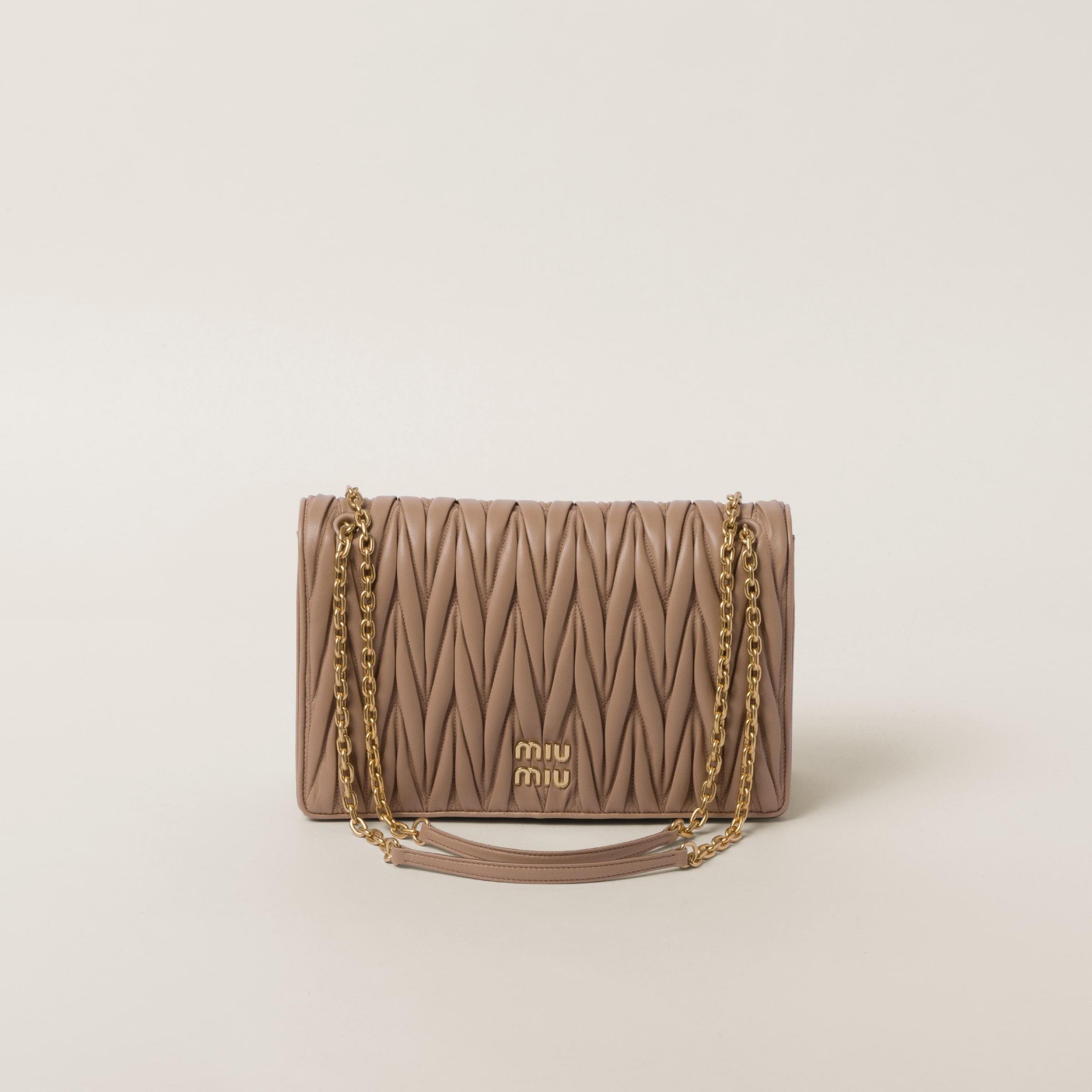 Matelassé nappa leather bag - 1