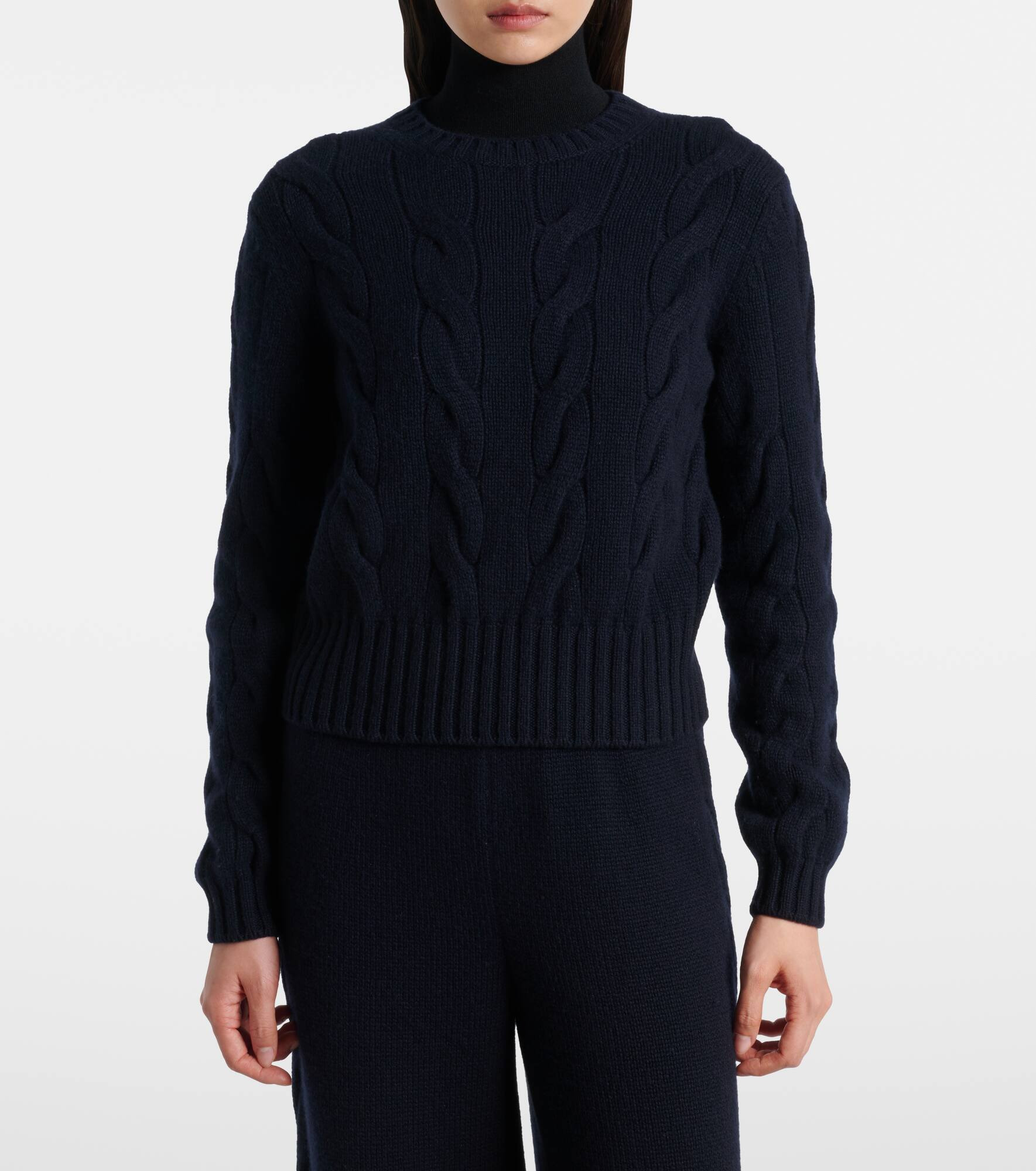 Napier cable-knit cashmere sweater - 6