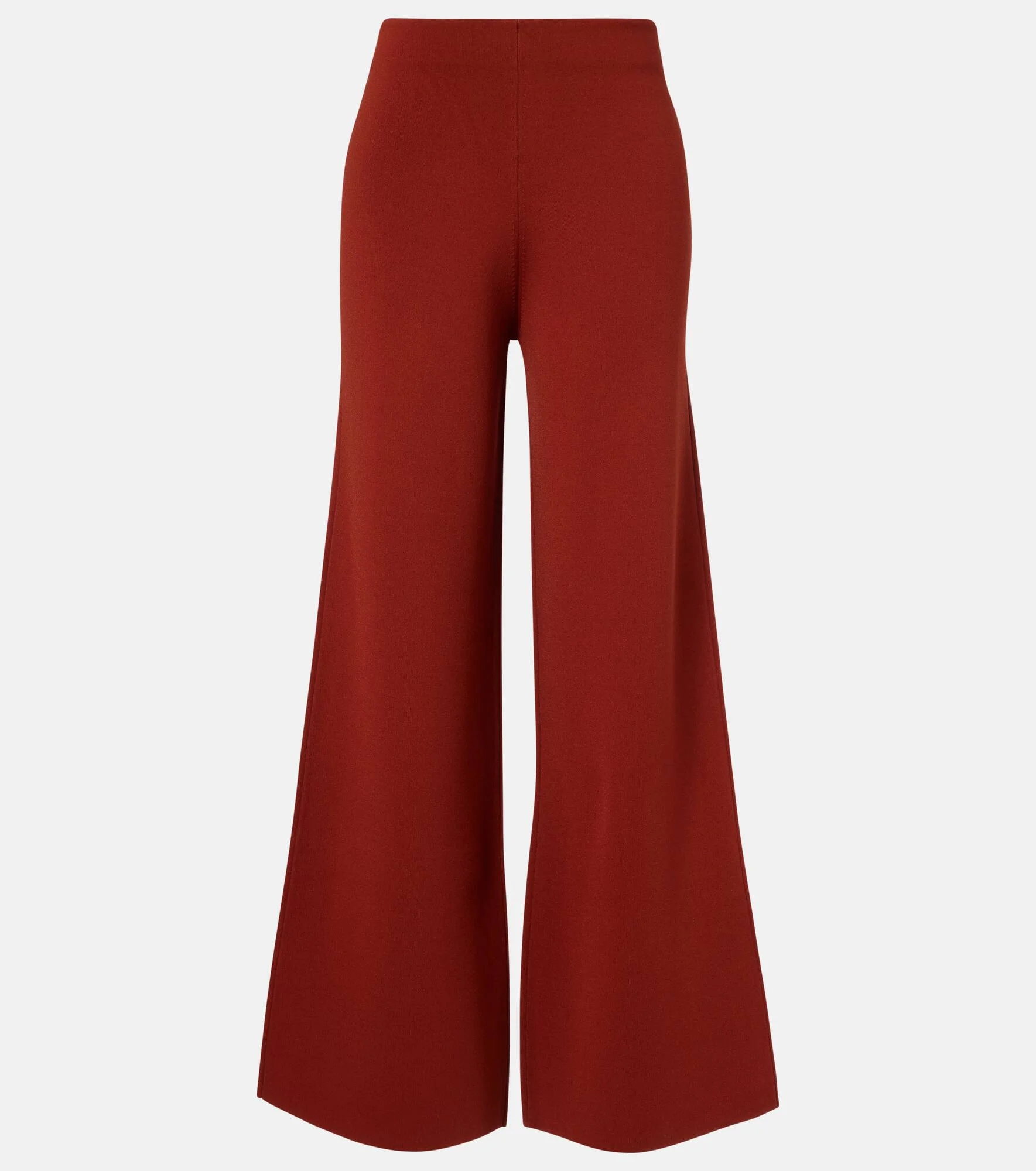 Jersey wide-leg pants - 1