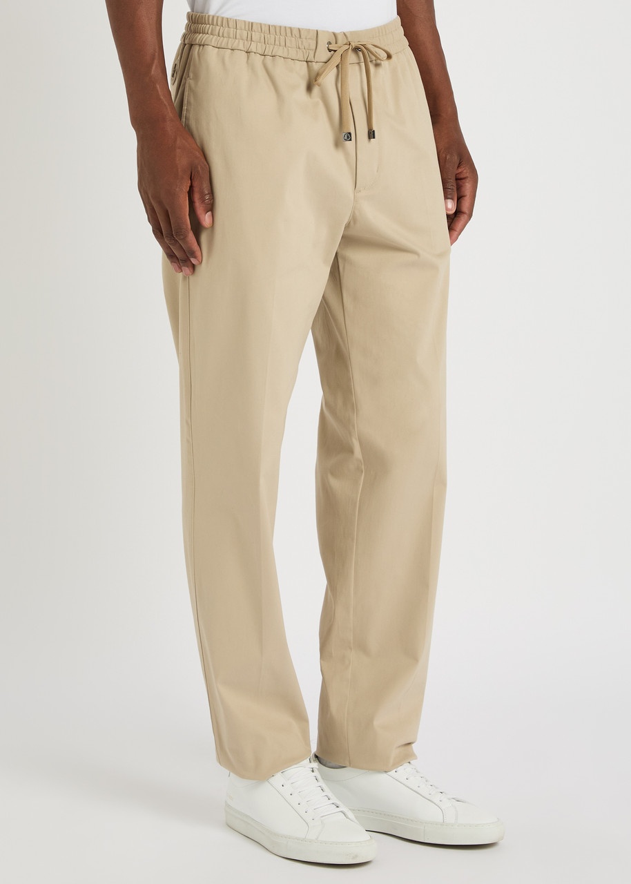 Moncler Stretch-cotton Sweat Trousers - 2