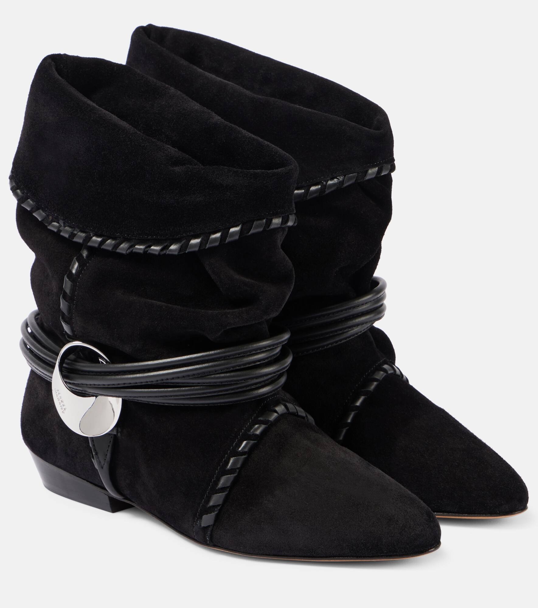 Sellen-GD suede ankle boots - 1