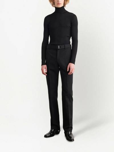 Off-White belted slim-fit trousers outlook