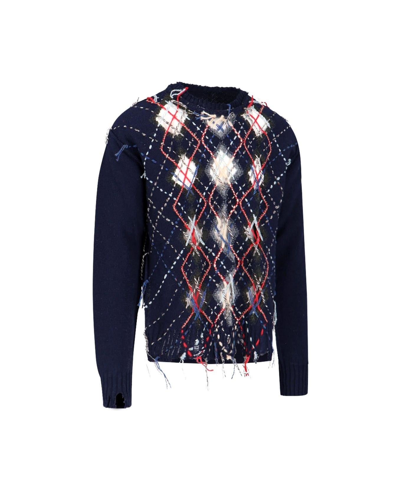 Fringed Detail Sweater - 4
