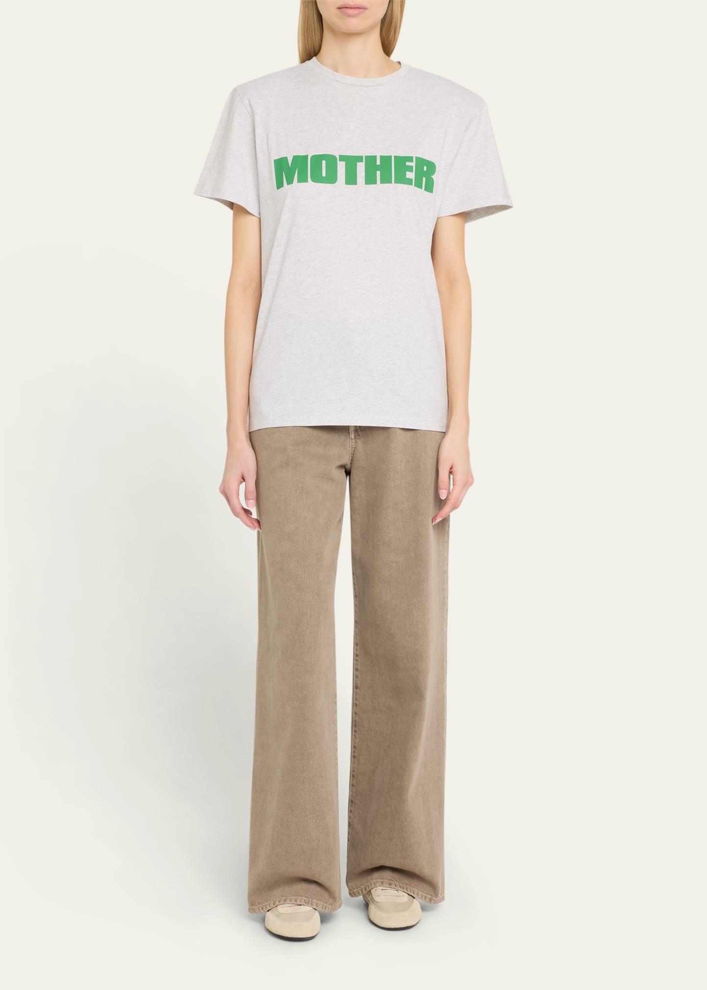 Mother Typographic Cotton T-Shirt - 2