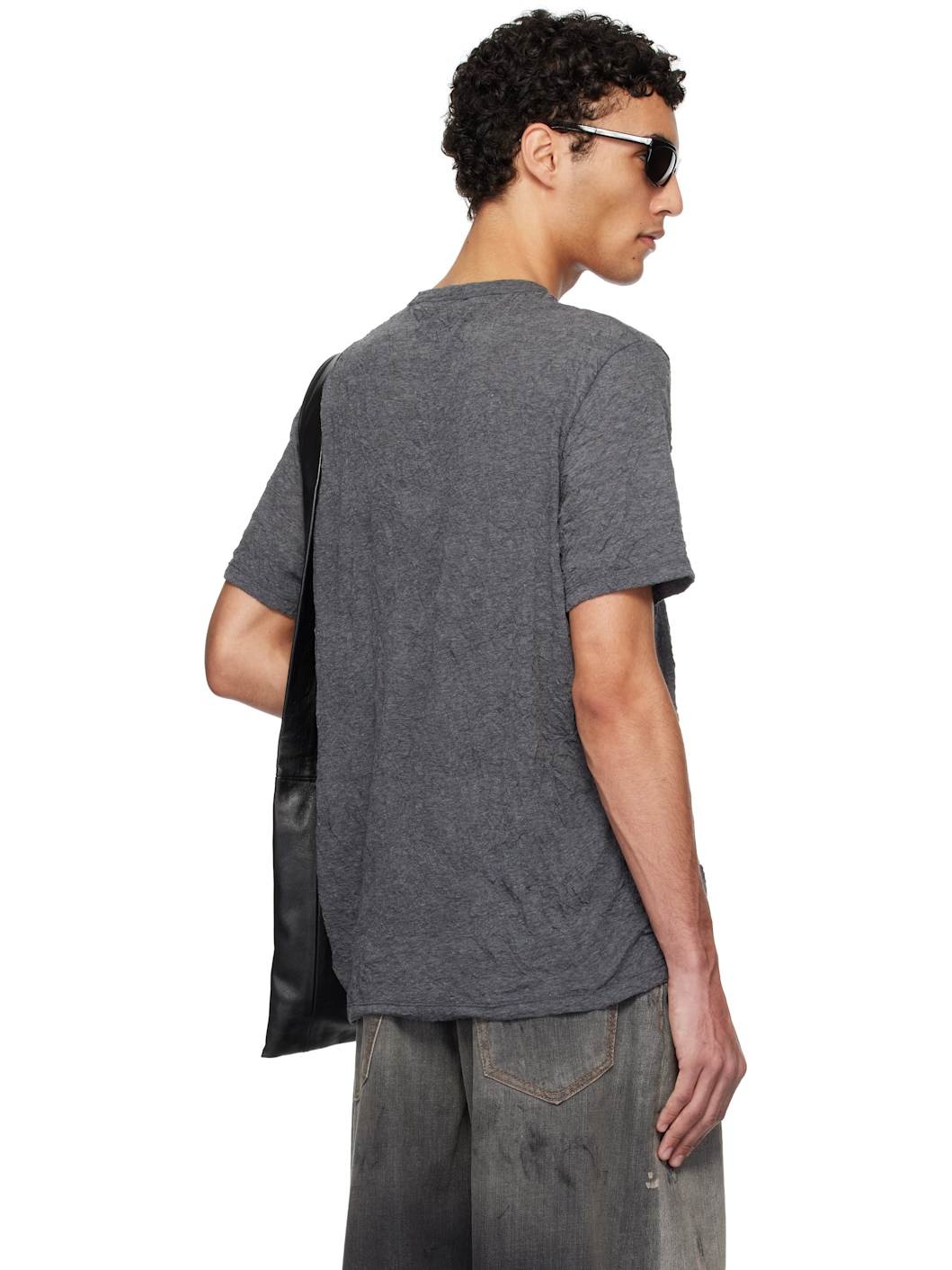 Gray New Box T-shirt - 3
