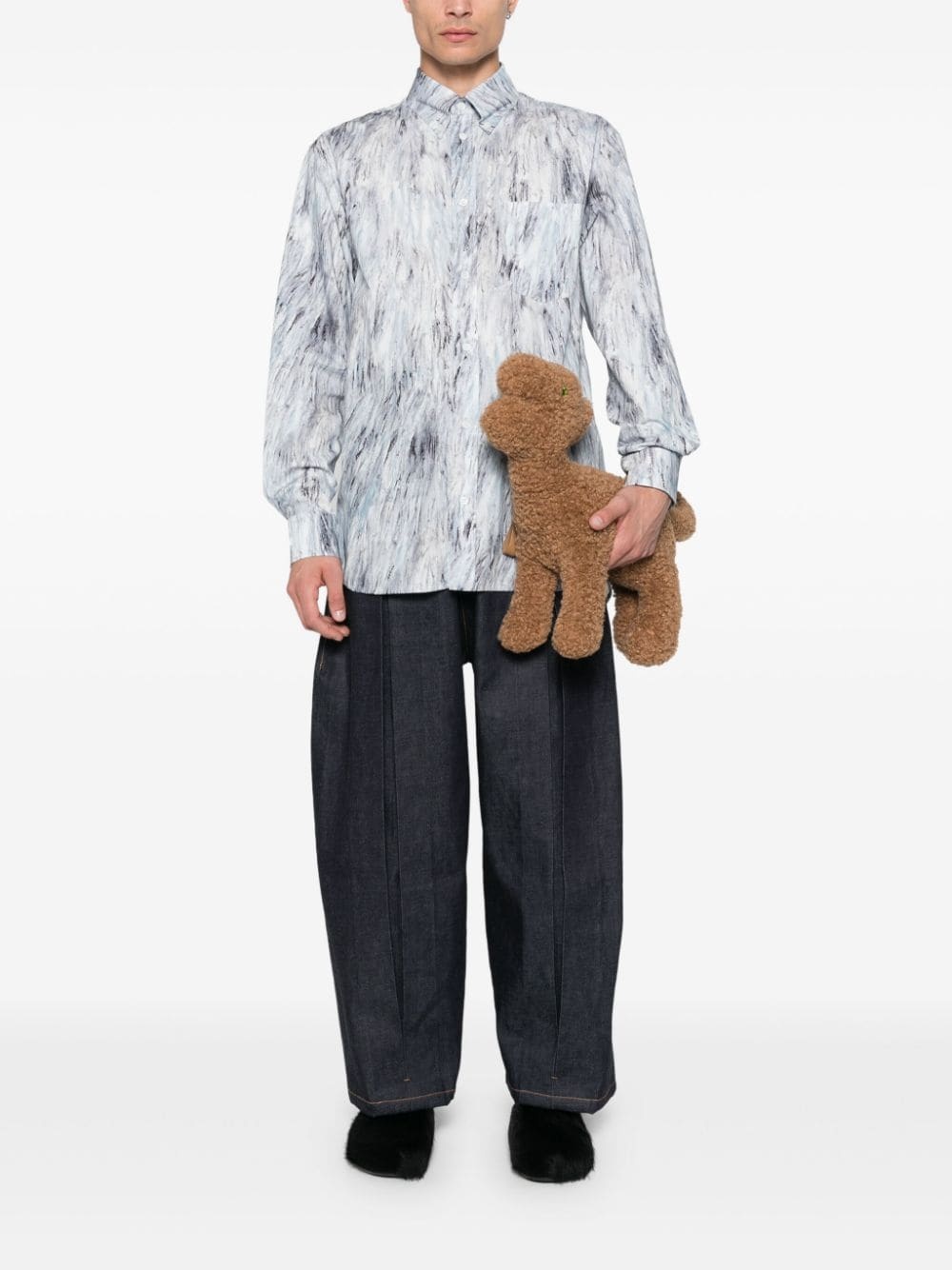 Fuzzy Crayon shirt - 2