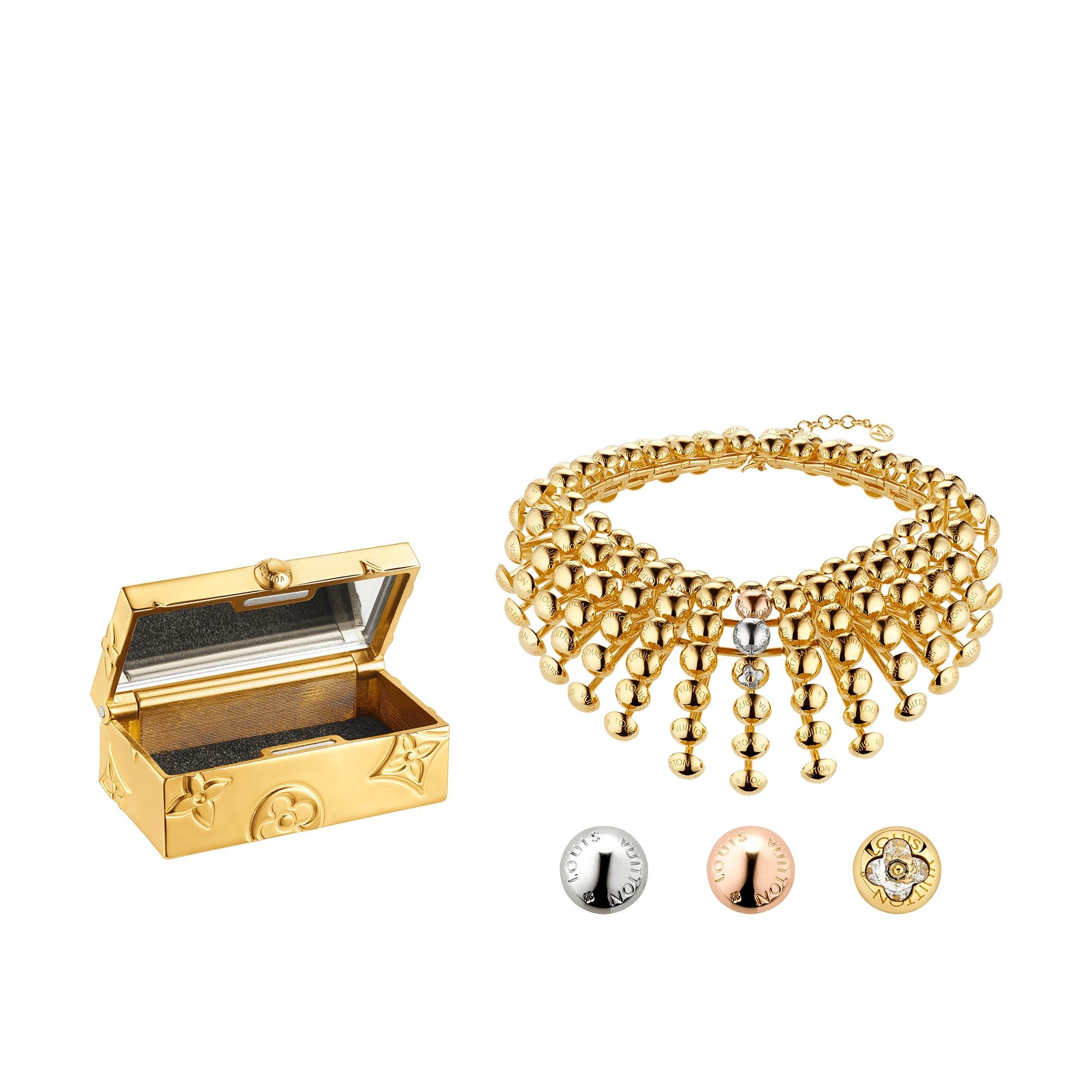 Studdy Crew Necklace, Studs and Box - 1