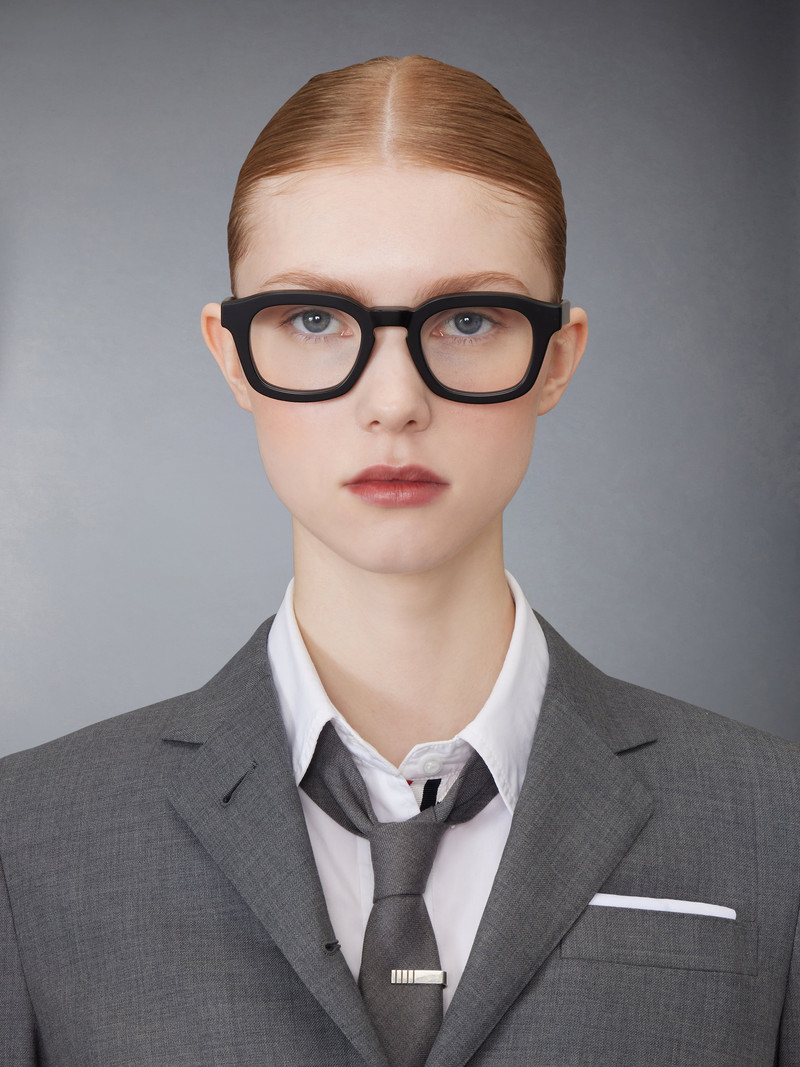 Thom Browne ACETATE RECTANGULAR EYEGLASSES outlook