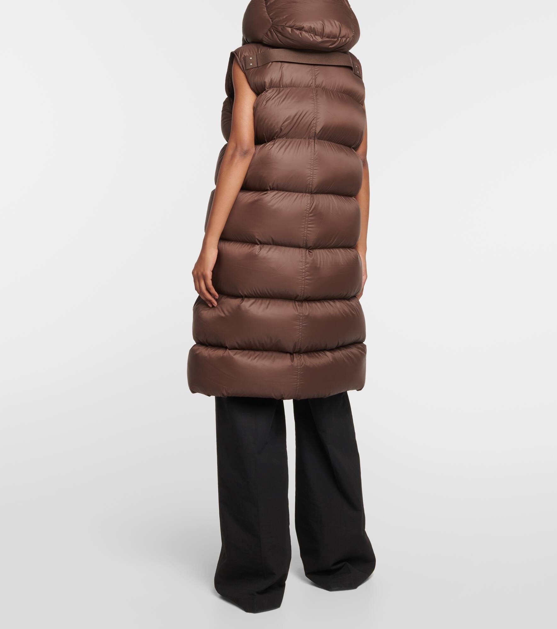 Quilted down coat - 3