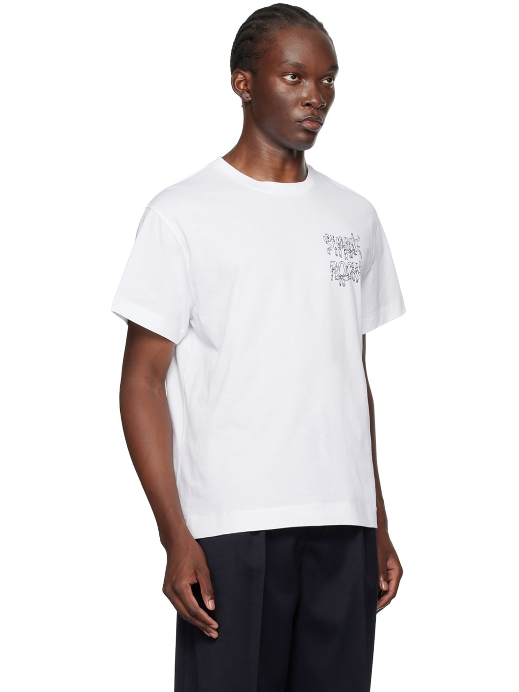 White Ribbon Logo T-Shirt - 2