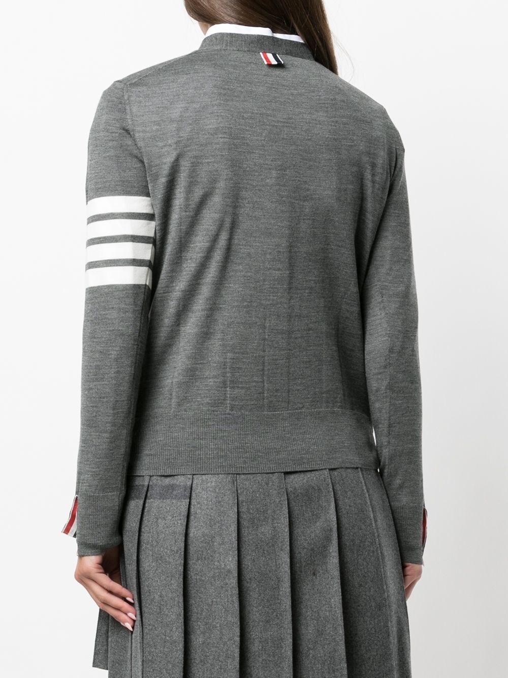 4Bar wool cardigan - 4