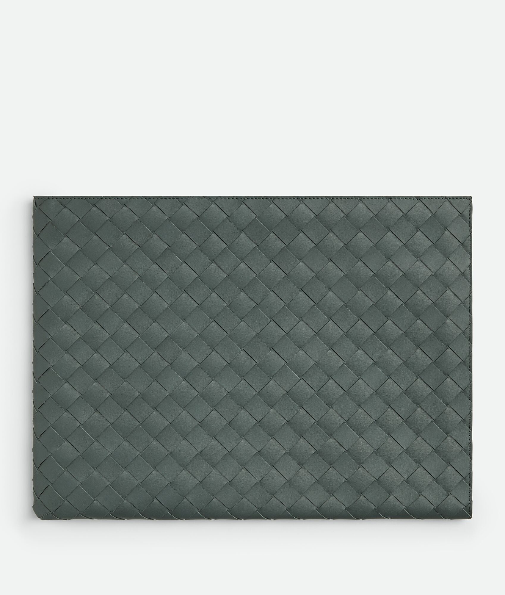 Intrecciato Half Zip Pouch - 1