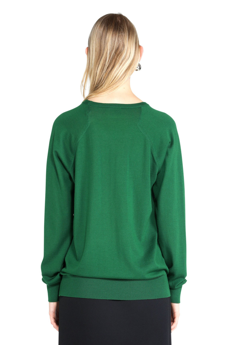 N°21 LOGO-APPLIQUÉ SWEATER outlook