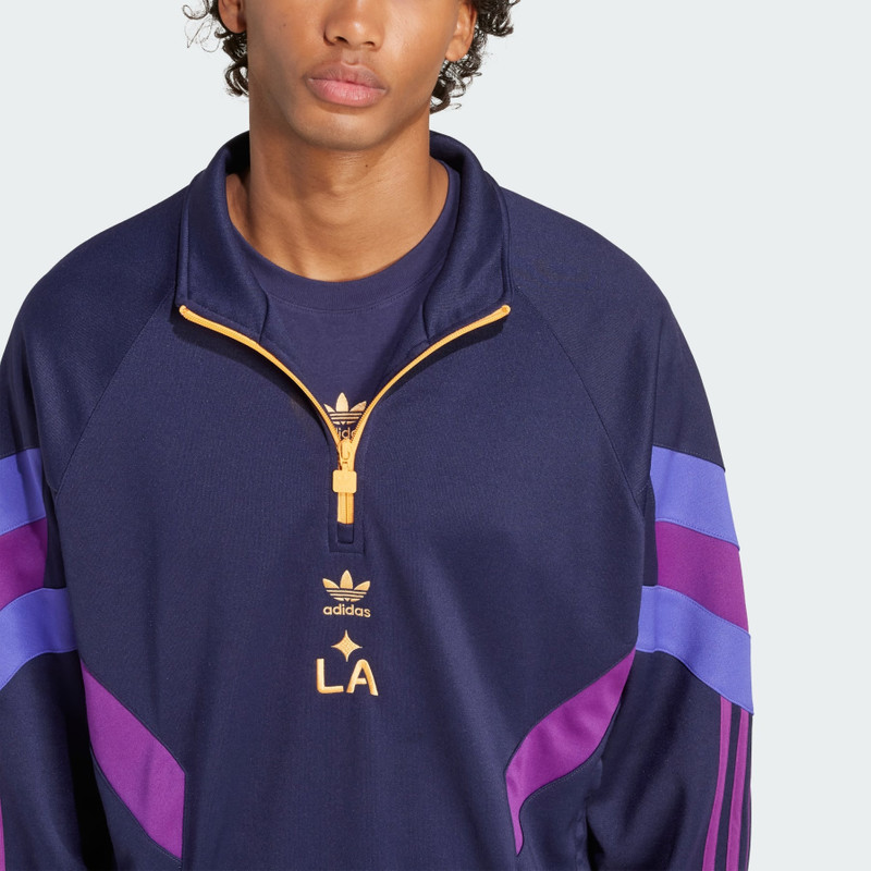 LA Galaxy Originals Half-Zip Crew Sweatshirt 6