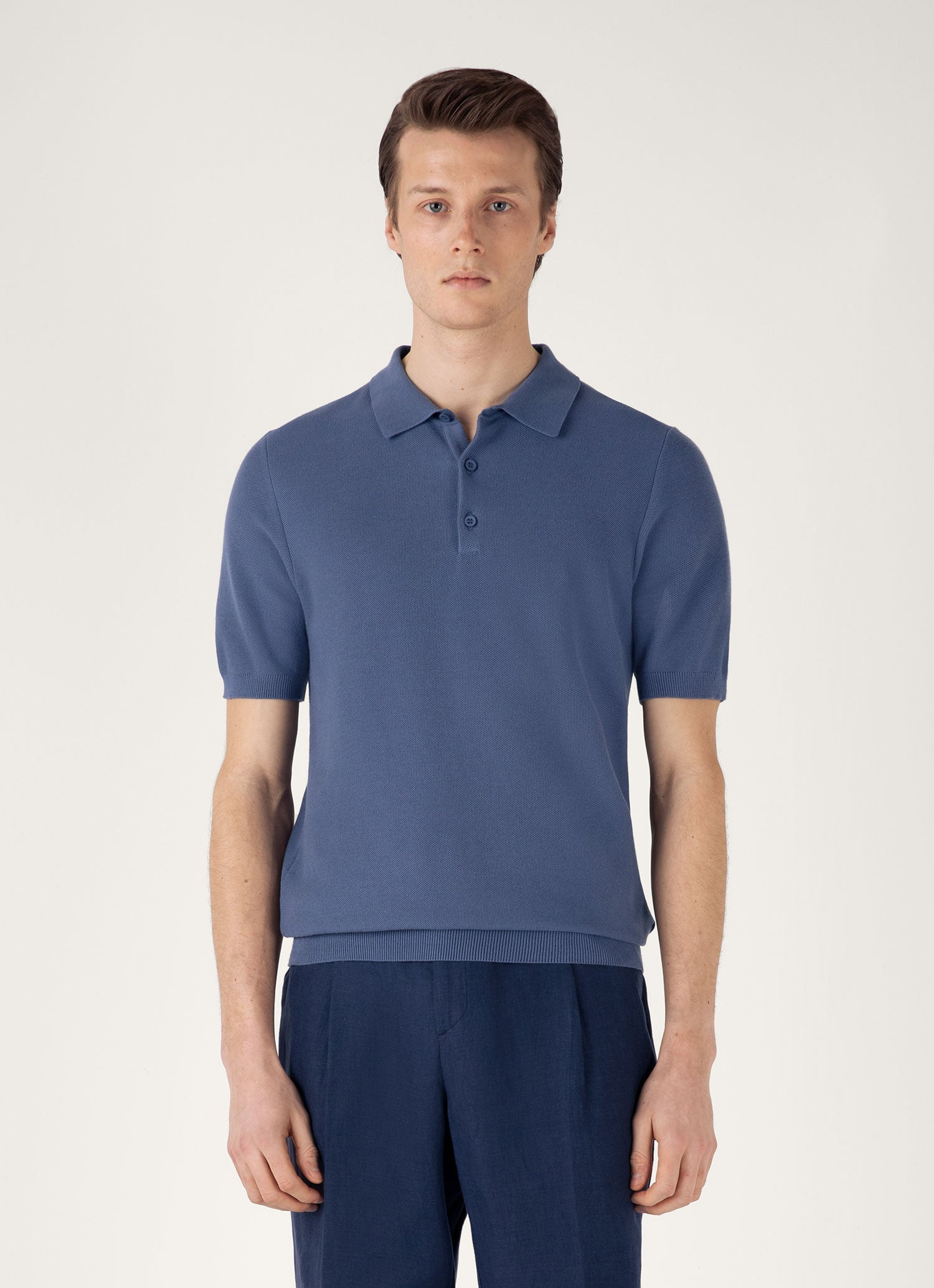 Knit Polo Shirt - 2