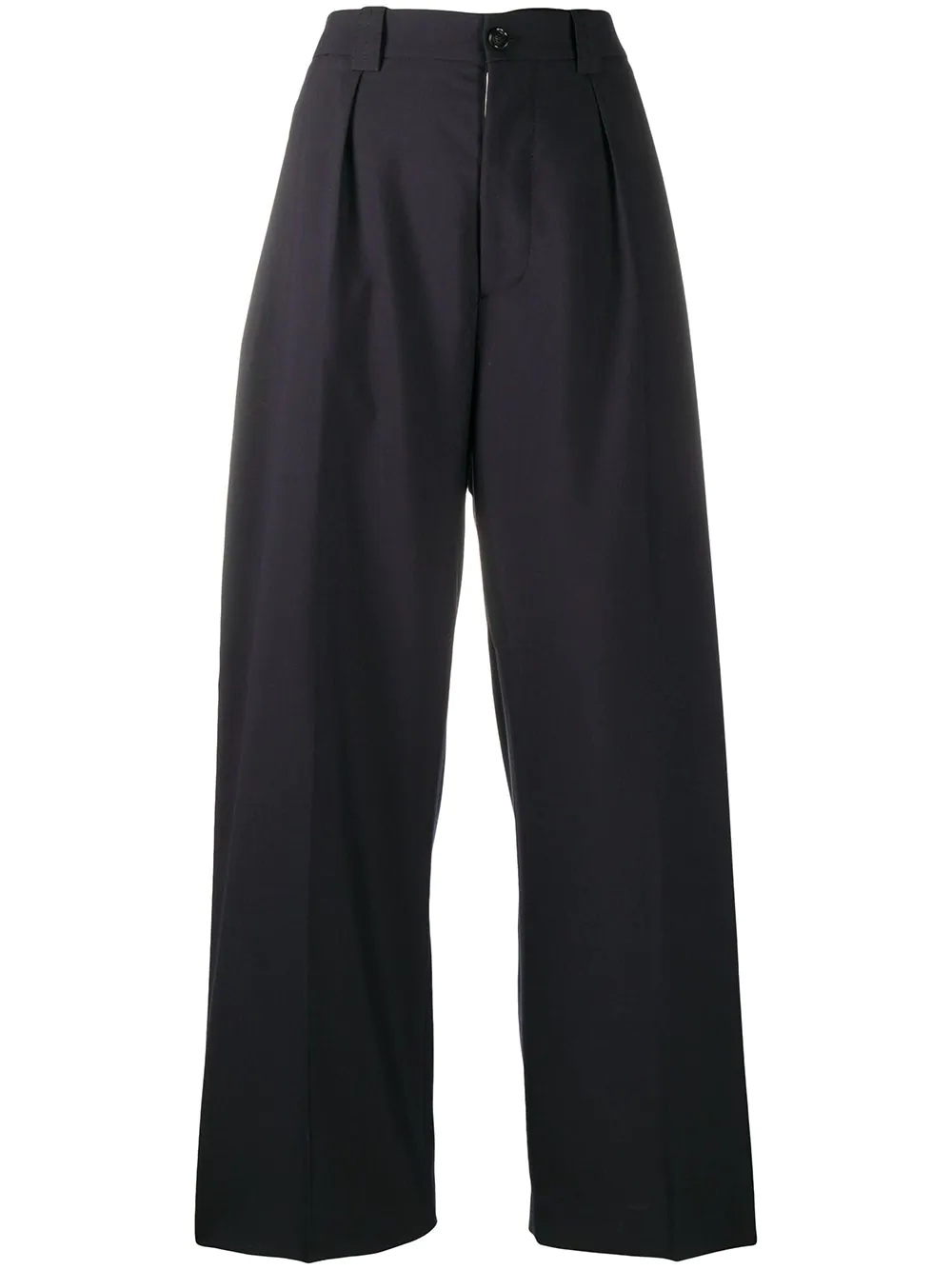 wide-leg tailored trousers - 1