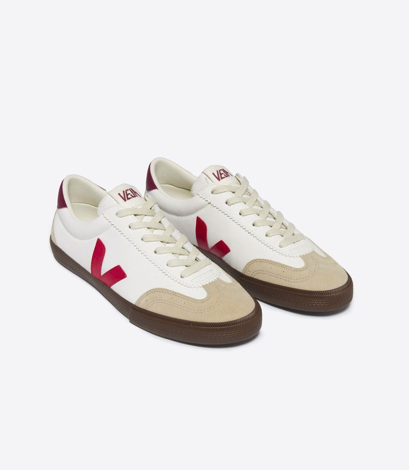 VEJA VOLLEY LEATHER WHITE PEKIN BARK outlook