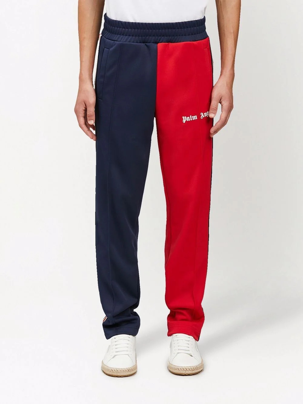 two-tone track pants - 3