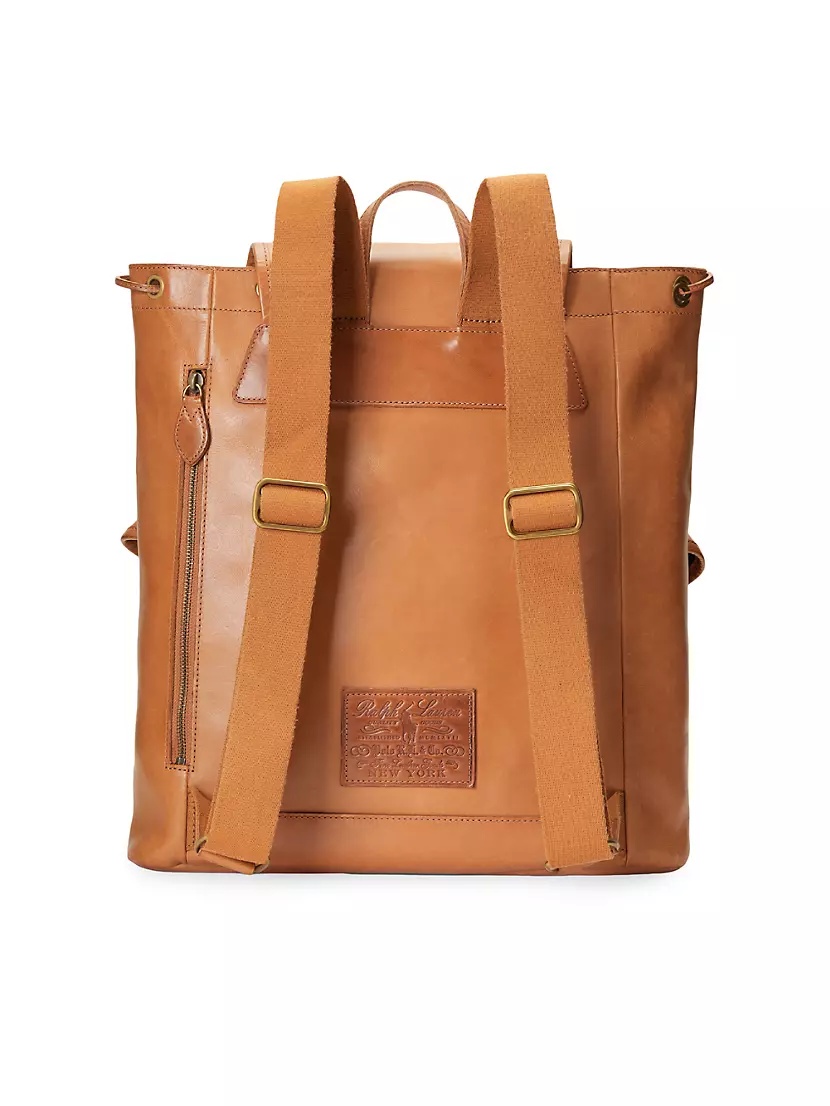 Heritage Leather Backpack - 6