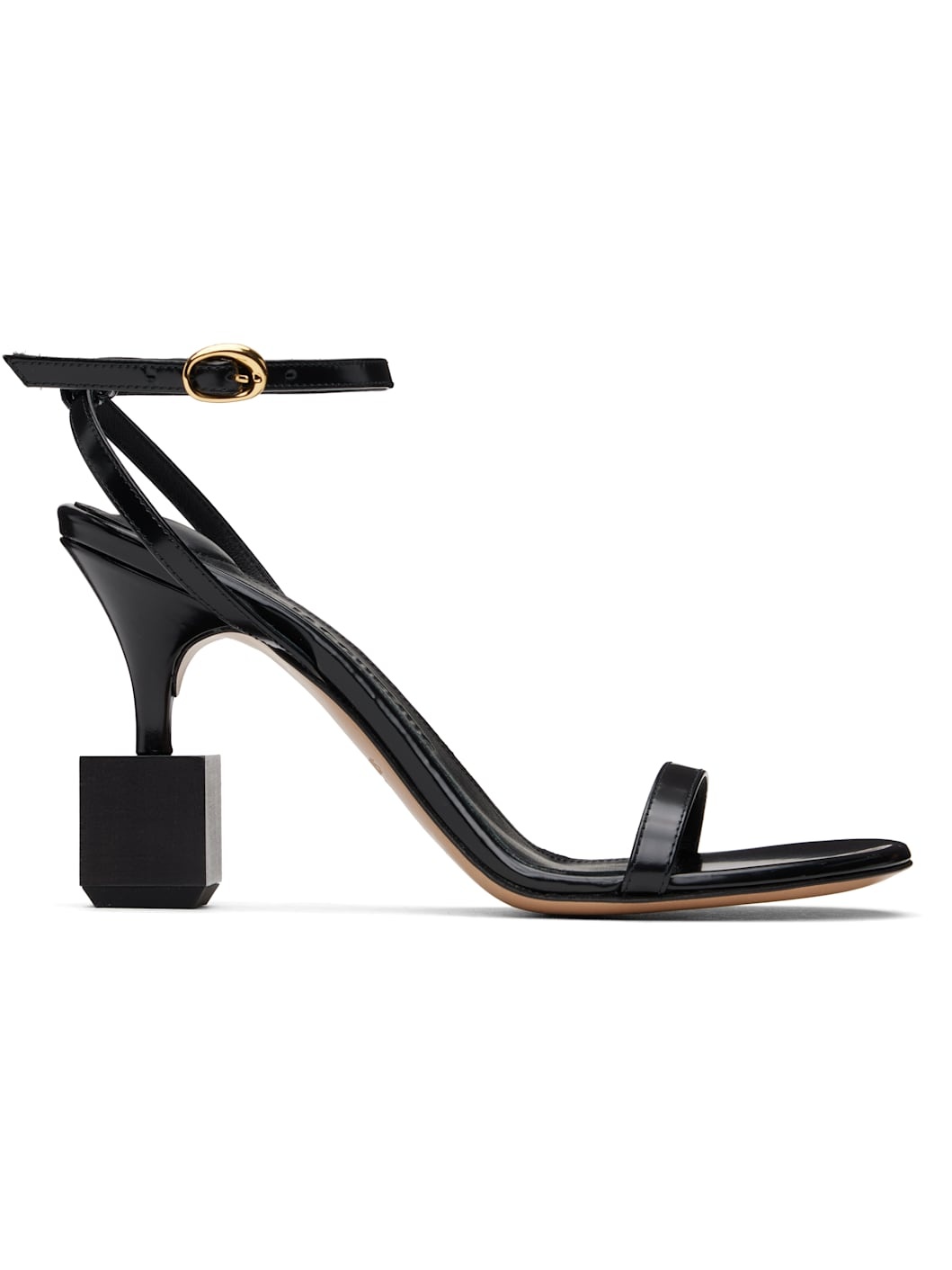 Black La Casa 'The Bisou' Heeled Sandals - 1