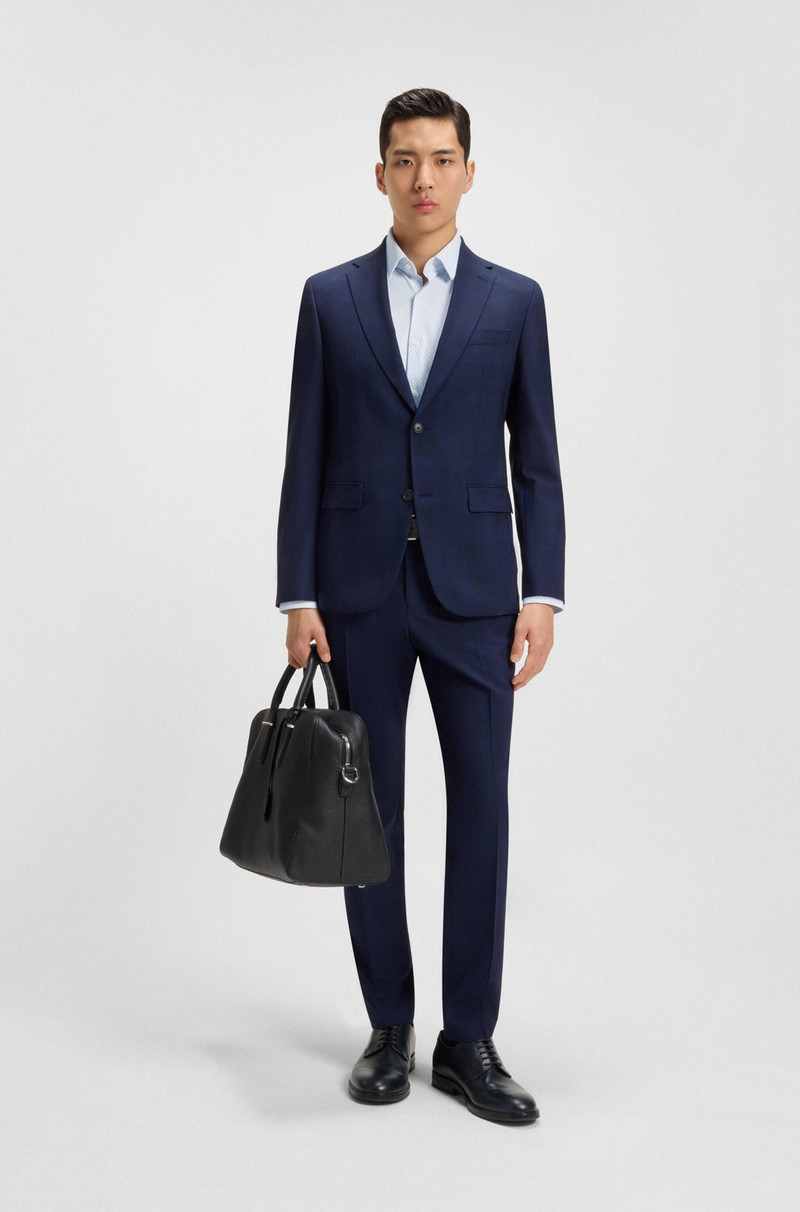 BOSS SLIM-FIT SHIRT IN PRINTED PERFORMANCE-STRETCH JERSEY outlook