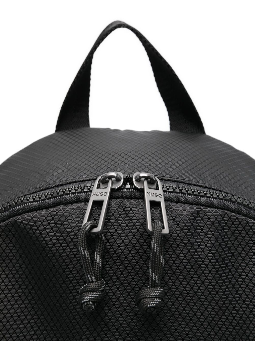 logo-print backpack - 4