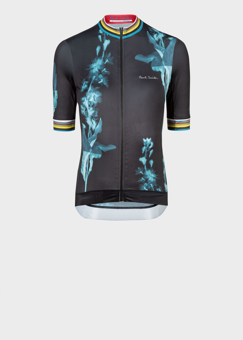 'Flower' Print Cycling Jersey 1