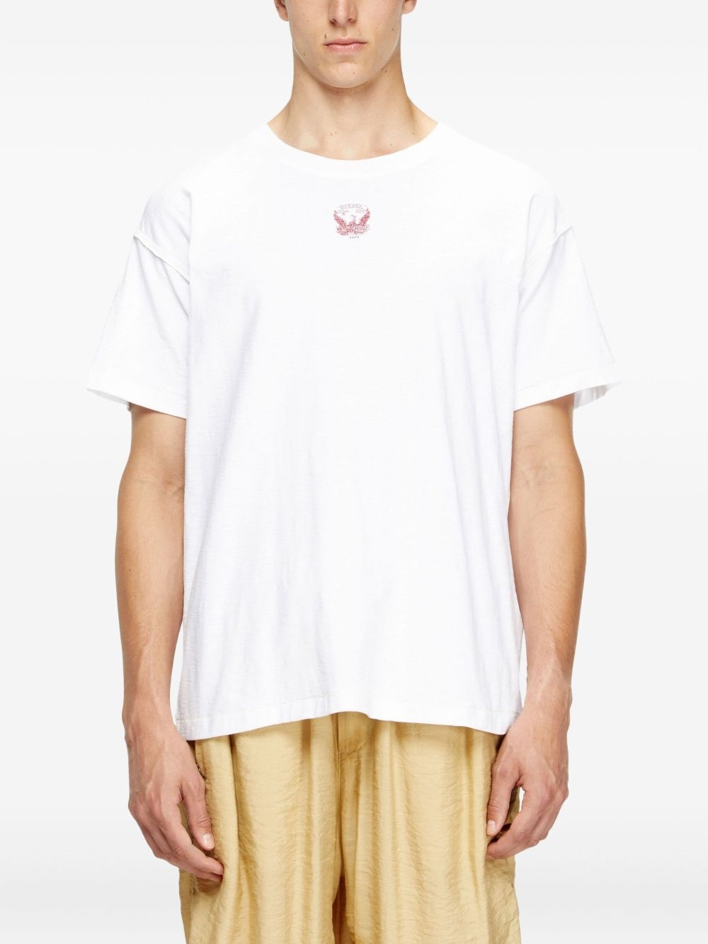 T-Norm-T13 logo-embroidered T-shirt - 3