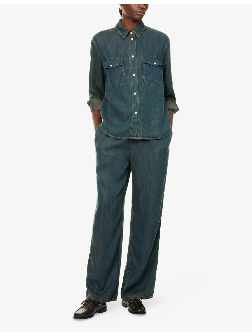 Sabex Curved-Hem Woven Shirt - 2