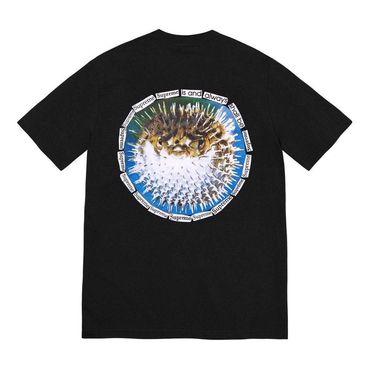 Supreme Blowfish T-Shirt 'Black Blue White' SUP-SS23-282 - 2