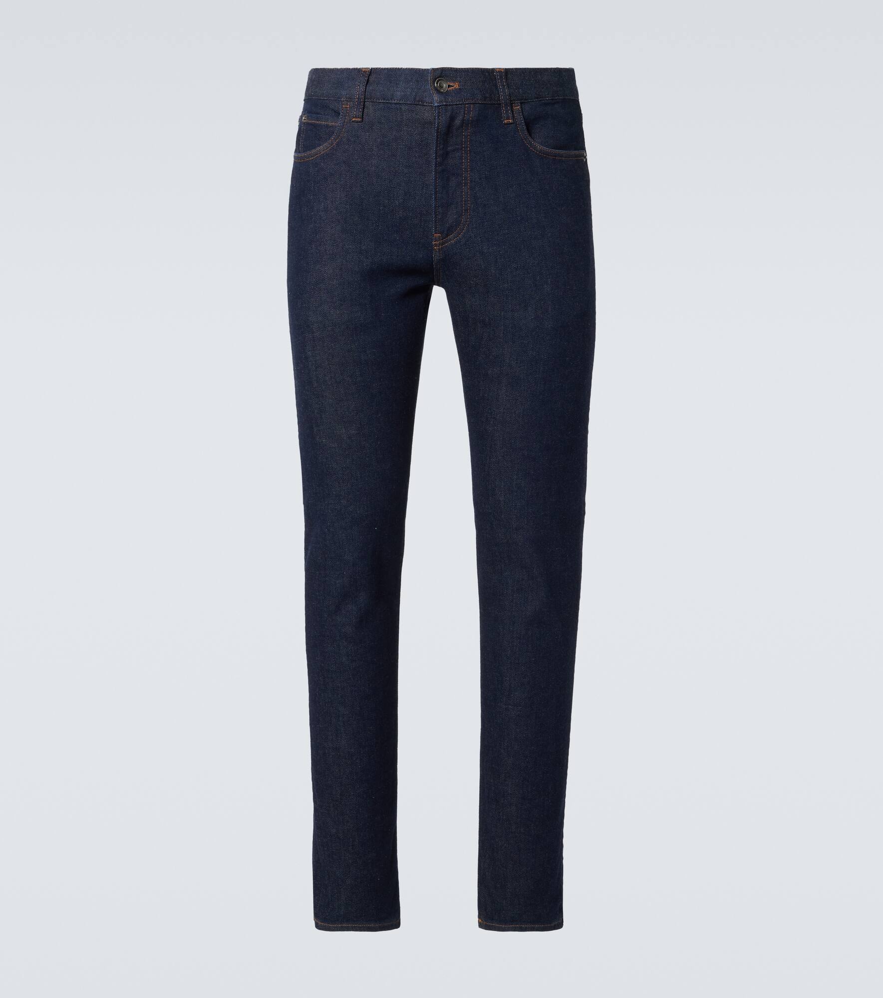 Quarona mid-rise slim jeans - 1