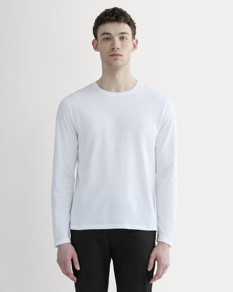 EVERLANE THE ESSENTIAL ORGANIC LONG-SLEEVE TEE outlook