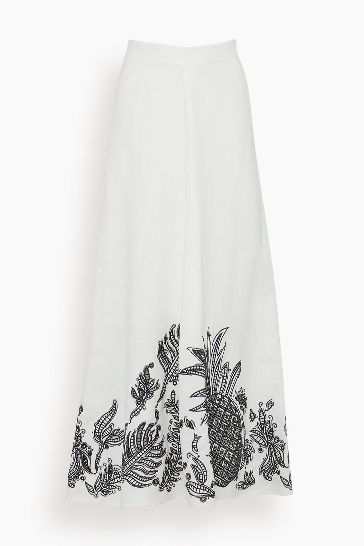 Exquisite Luxury Skirt in Camellia White - 1