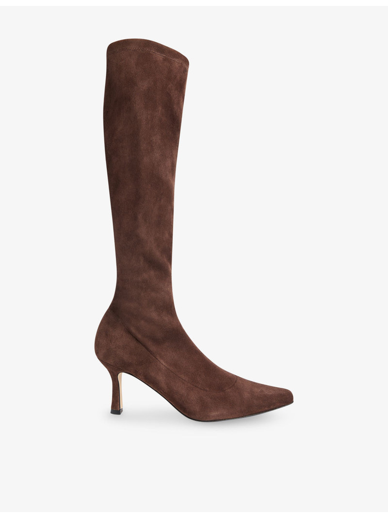 Hera Stretch-Suede Boot 1