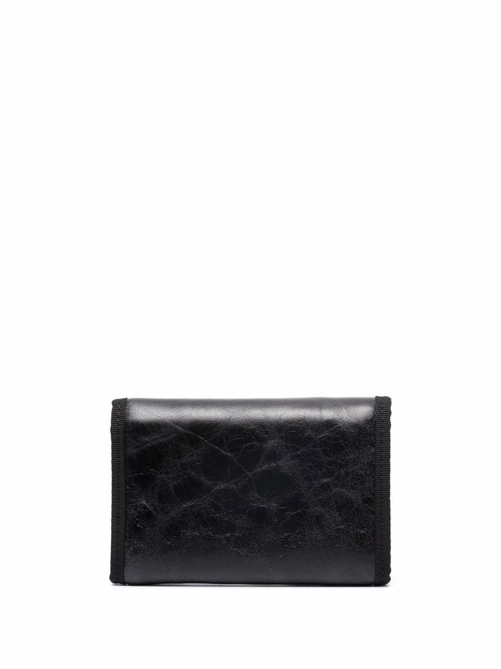 crinkle texture wallet - 2