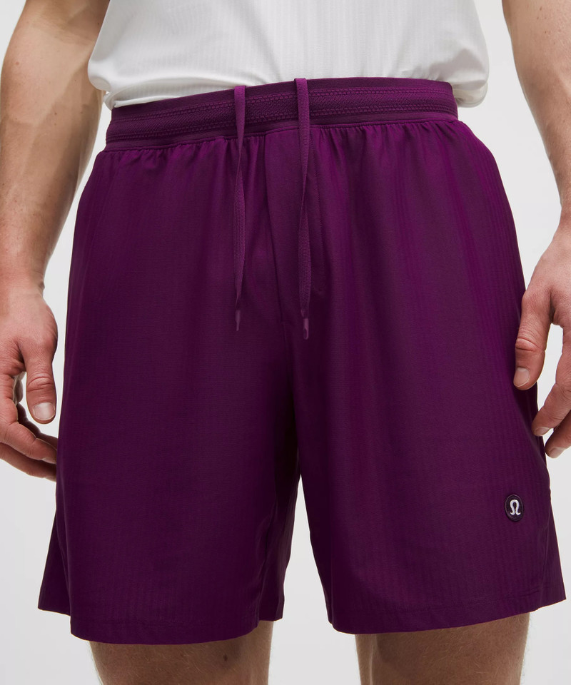 Striped Mesh Tennis Short 7" 4