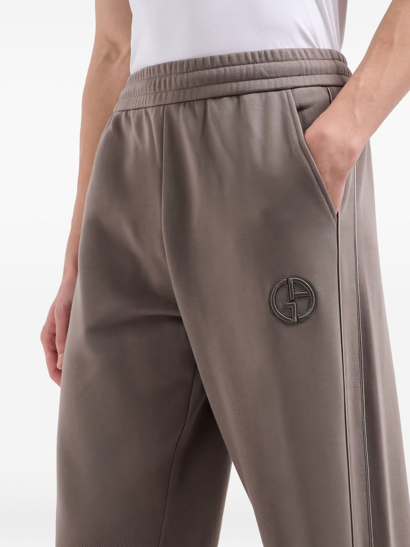 logo-embroidered side-stripe track pants 5