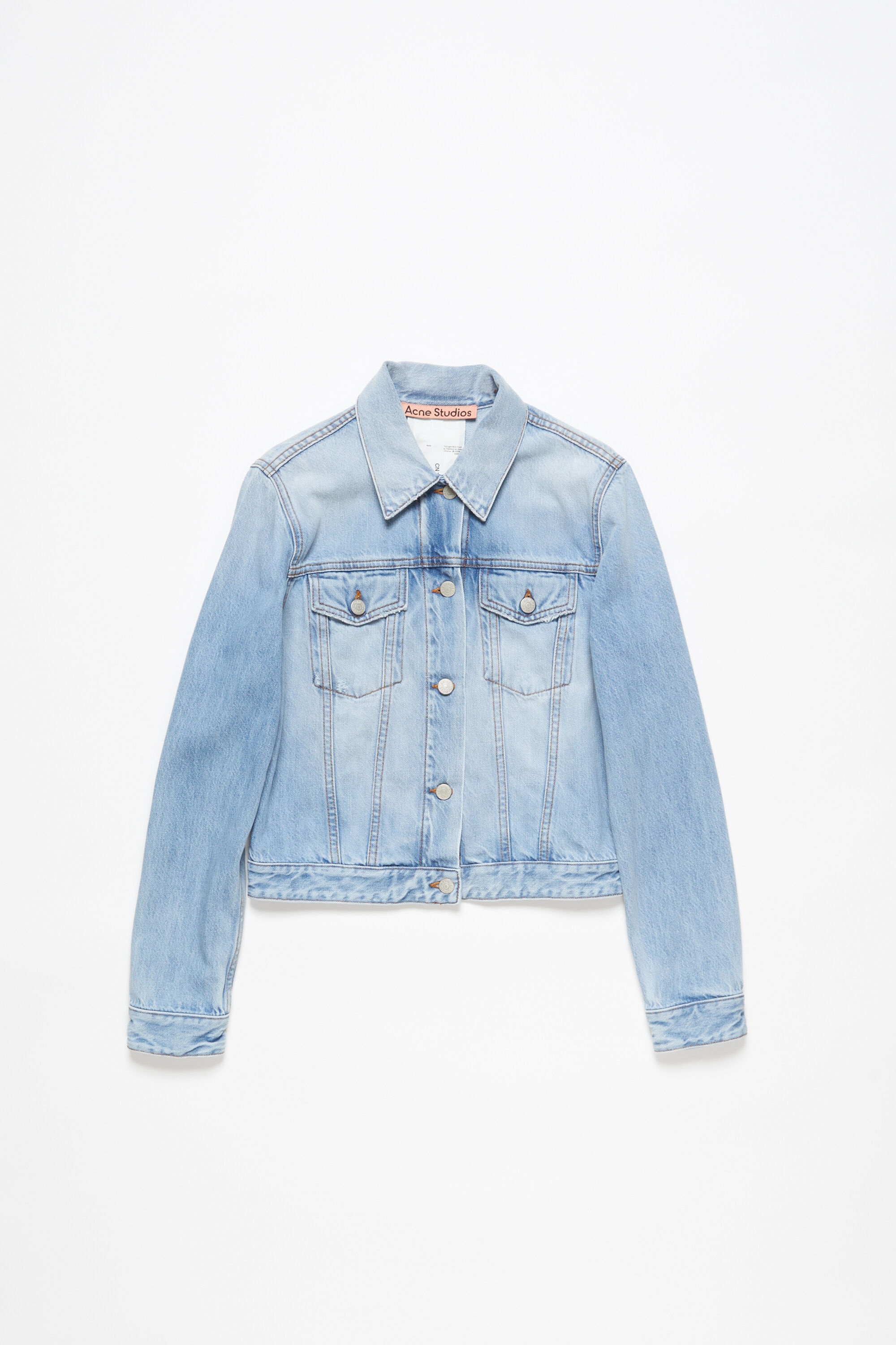 Denim jacket - Fitted fit - Light blue - 1