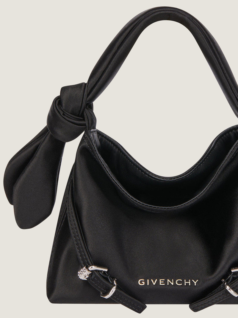 NANO VOYOU BAG IN SATIN WITH BOW DETAIL 5